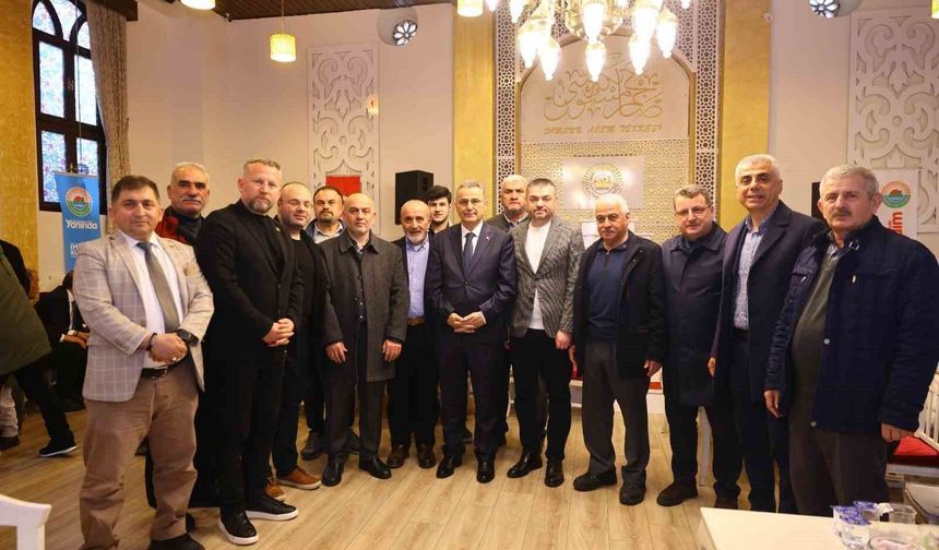 İlkadım'da Bayramlaşma Programı: Protokol Buluştu