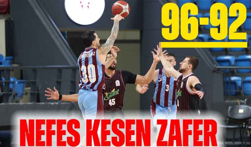 Hayri Gür’de Nefes Kesen Zafer! Trabzonspor Basketbol Son Çeyrekte Geri Döndü