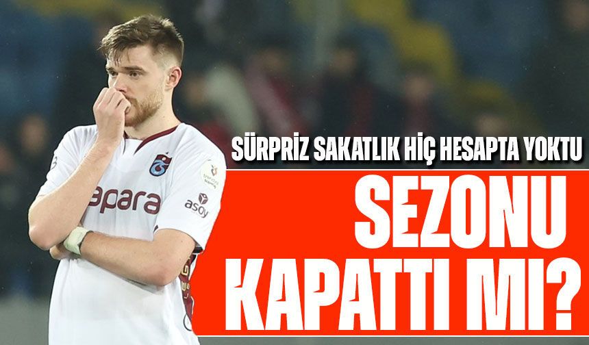 Trabzonspor’da Batagov Şoku! Derbi Öncesi Gelen Sakatlık Moralleri Bozdu