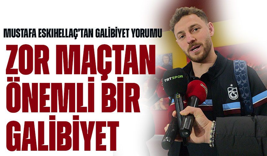 Mustafa Eskihellaç’tan Kayseri Maçı Yorumu: “Önemli Olan Takımın Kazanması”