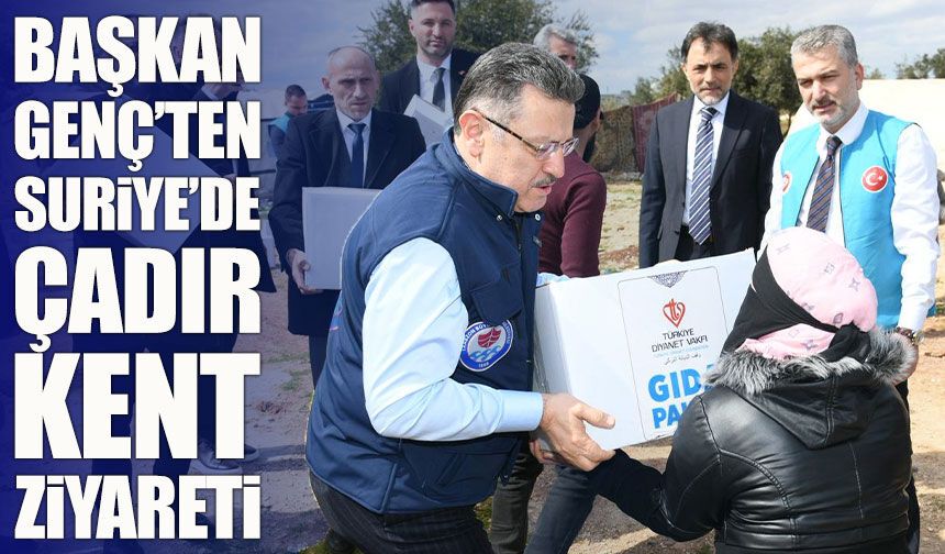 Başkan Genç Halep’te Kurulan İftar Sofrasında Suriyelilerle Bir Araya Geldi