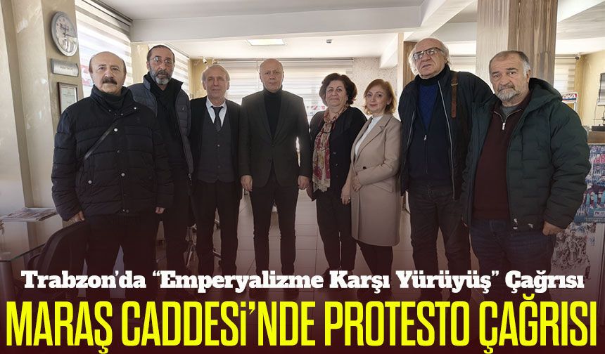 Trabzon Emek ve Demokrasi Platformu’ndan ABD ve İsrail Saldırılarına Protesto