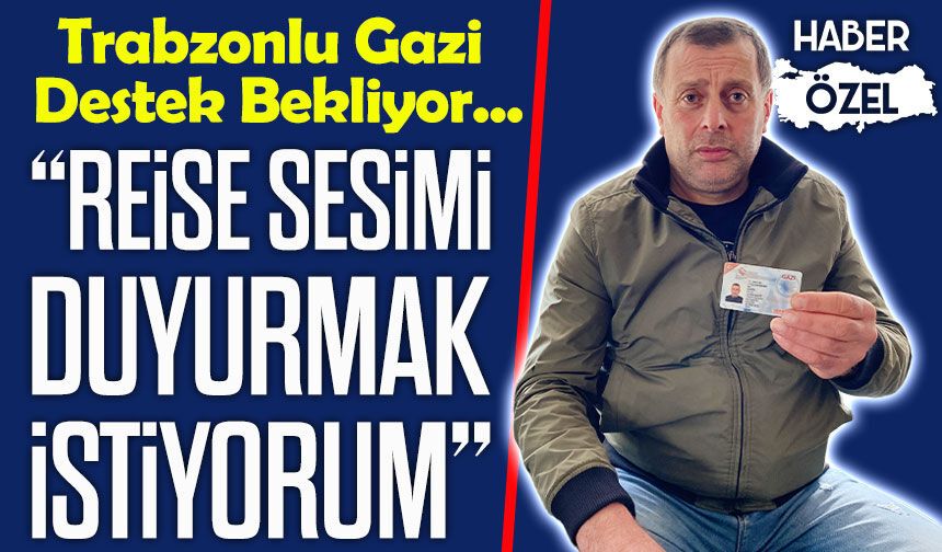 Almanya’dan Sınır Dışı Edildiğini İddia Eden Trabzonlu Gazi Reise Sesini Duyurmak İstiyor