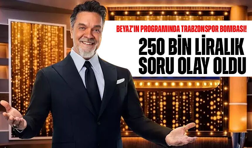 Beyaz’ın Programında Trabzonspor Bombası! O Efsane An Yeniden Patladı