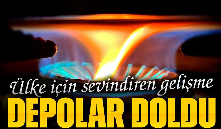 Kış Bitmeden Depolar Doldu! Türkiye Doğal Gazda Kritik Eşiği Aştı