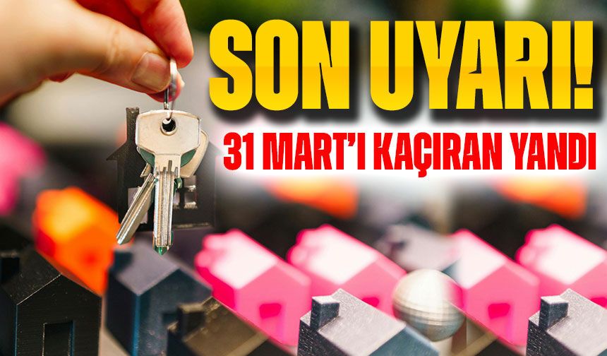 Kira geliri elde eden milyonlarca ev sahibi için kritik tarih geldi