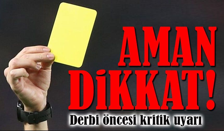 Trabzonspor’da Kayseri Öncesi Kart Alarmı: Tekke Oyuncularını Uyardı