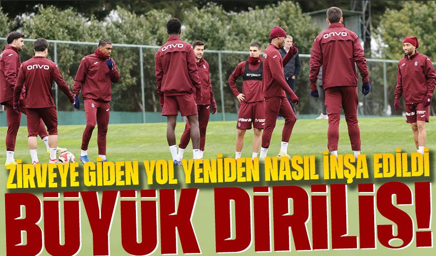 Trabzonspor’da Büyük Diriliş! 1 Yılda Kabustan Zirve Yarışına