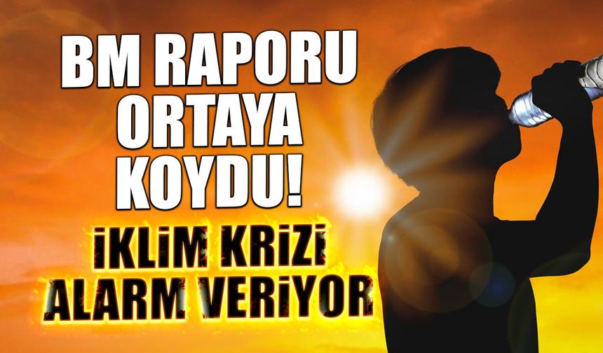 BM Raporu Ortaya Koydu! İklim Krizi Alarm Veriyor...