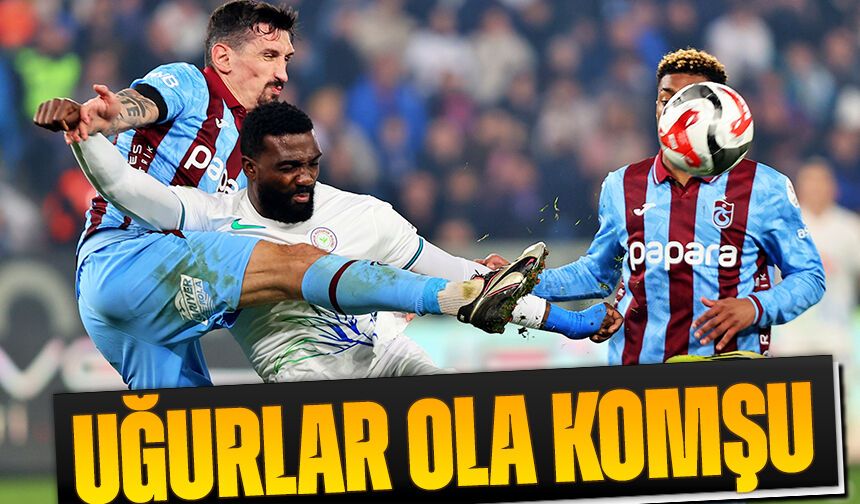 Trabzonspor Zirveye Göz Kırptı! Rizespor Galibiyetiyle Rekorlar Geldi