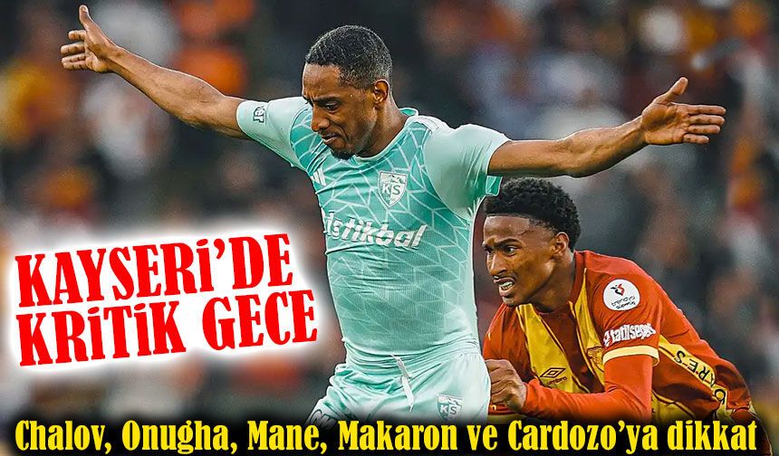 Kayseri Deplasmanında Kritik Gece: Trabzonspor’u Zorlu 90 Dakika Bekliyor