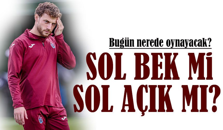 Fatih Tekke’nin Kayseri Planı: Kritik Maç Öncesi Sol Kanatta Büyük Karar