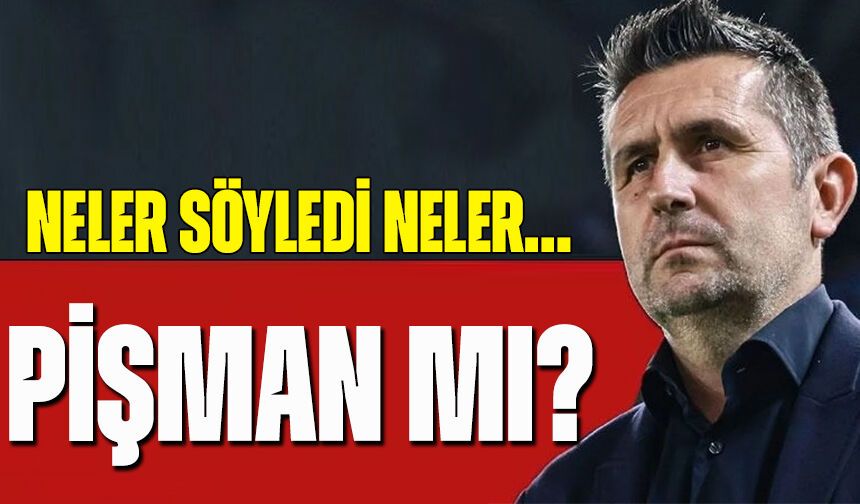 Nenad Bjelica’dan Trabzonspor İtirafı: En Büyük Sorun Neydi?