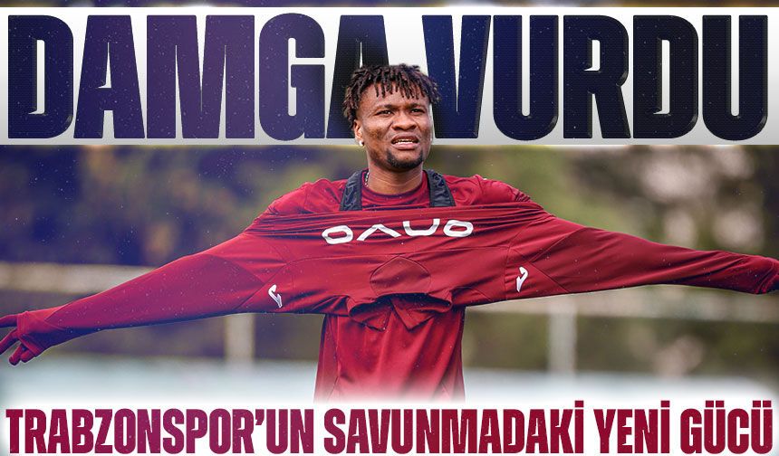 Trabzonspor’un Savunmadaki Yeni Gücü: Nwaiwu Fırtına Gibi