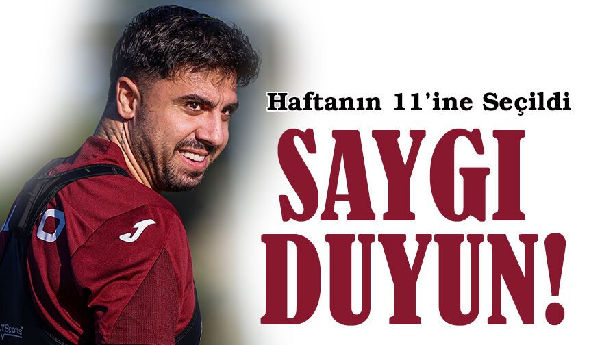 Trabzonspor’da form grafiğini yükselten Ozan Tufan, Haftanın 11’ine Seçildi