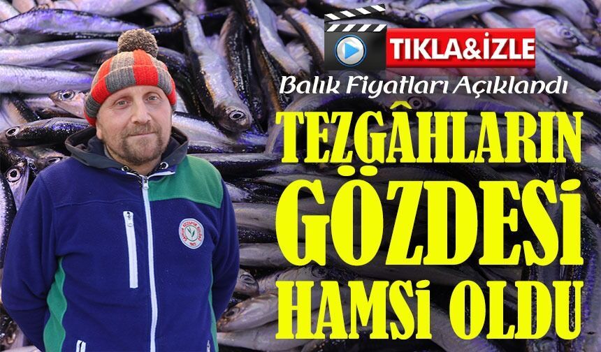 Ramazan’da Balık Tüketimi Arttı Rize’de Tezgâhların Gözdesi Hamsi Oldu