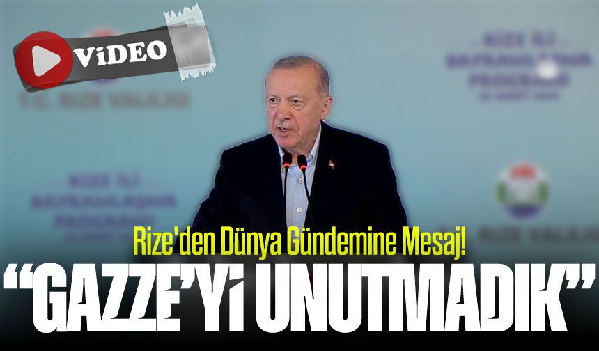 Erdoğan’dan Bayram Mesajı: “Gazze’de Yaşanan Acıyı Yüreğimizde Hissediyoruz”