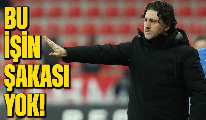 Trabzonspor Teknik Direktörü Fatih Tekke’den Uyarı: Bu işin şakası yok