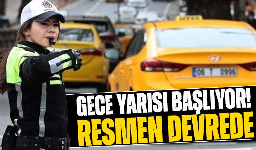 Gece Yarısı Başlıyor! Trafikte Yeni Ceza Dönemi Resmen Devrede