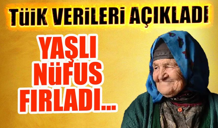 TÜİK 2025 Verileri Açıklandı: Türkiye'de Yaşlı Nüfus Rekoru