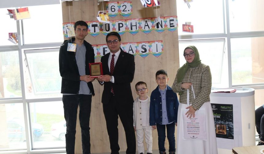 Asarcık'ta Kütüphane Haftası programı düzenlendi