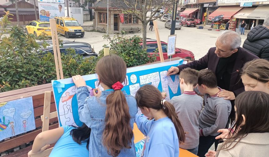 Asarcık'ta Otizm Farkındalık Günü etkinliği düzenlendi