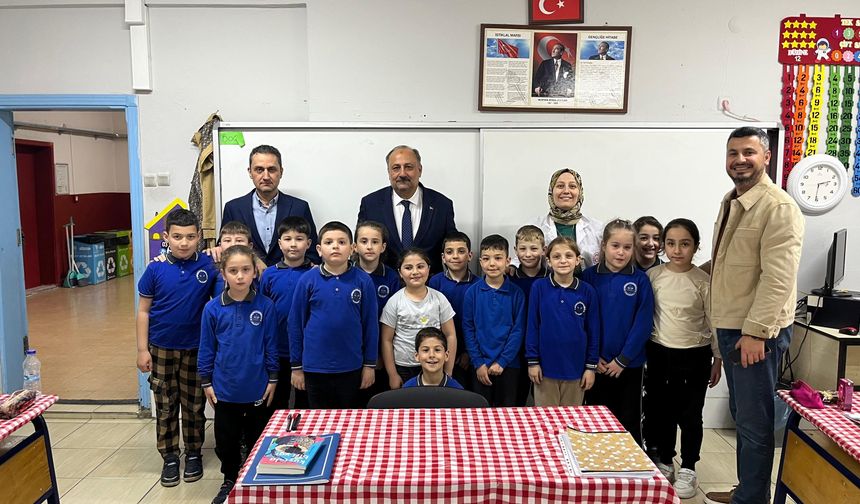 Elif Su'nun mektubu üzerine Başkan Karaca'dan sürpriz ziyaret