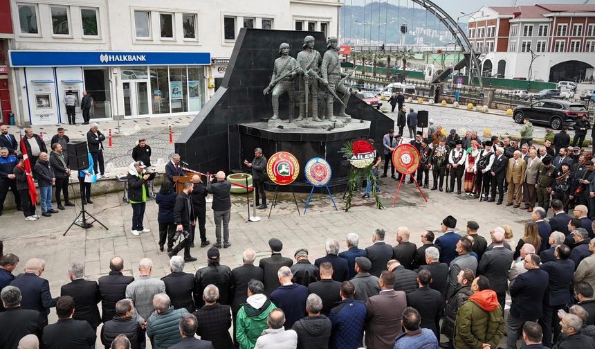 Giresun'da Topal Osman Ağa anıldı