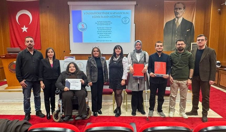 OMÜ'de akademisyenlere 'Kapsayıcılık Eğitimi'