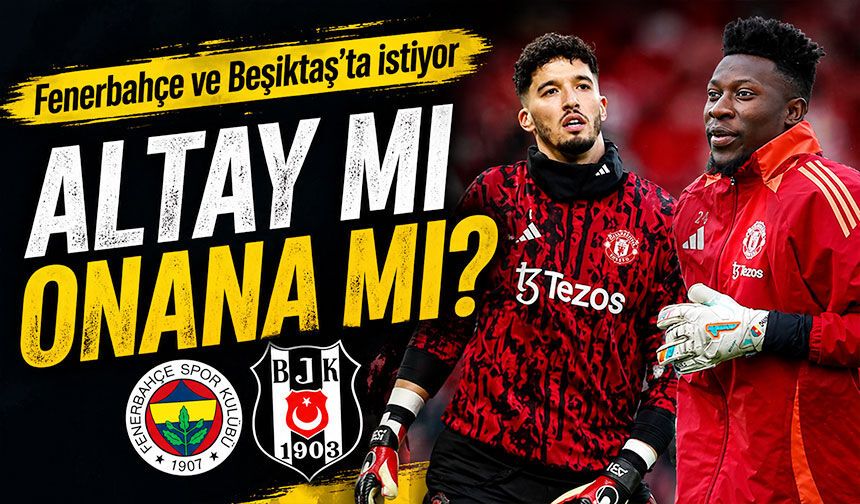 Kalede Kritik Karar! Trabzonspor’da Onana mı Altay mı?