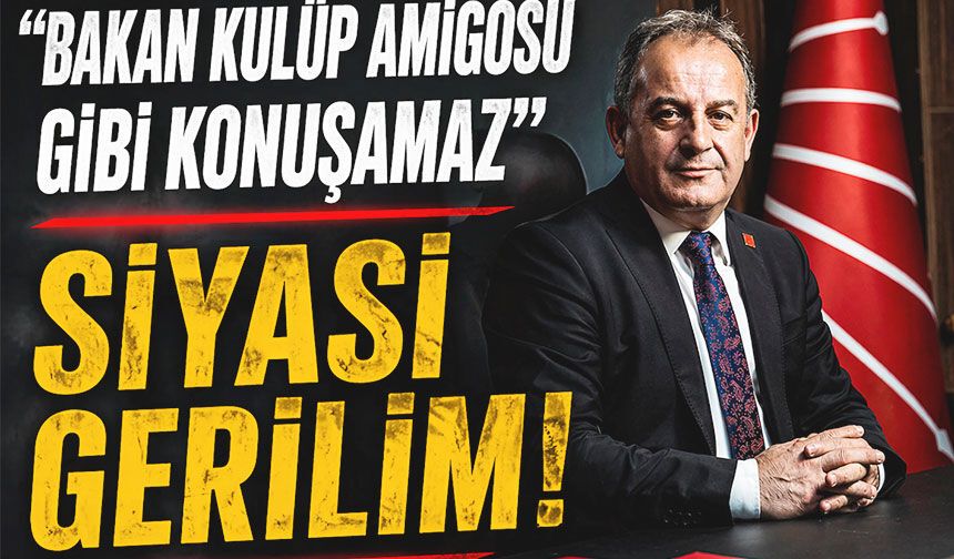 Trabzon’da Siyasi Gerilim! “Bakan Kulüp Amigosu Gibi Konuşamaz”