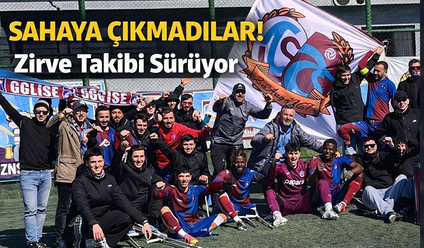 Sahaya çıkmadılar! Trabzon Hükmen Kazandı