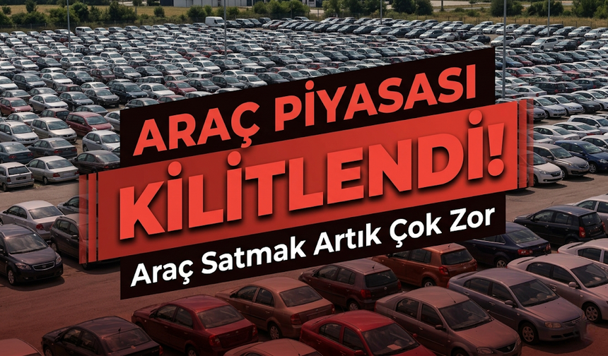 İkinci El Araç Satışlarında Tarihi Düşüş: İşte En Büyük Sebebi...
