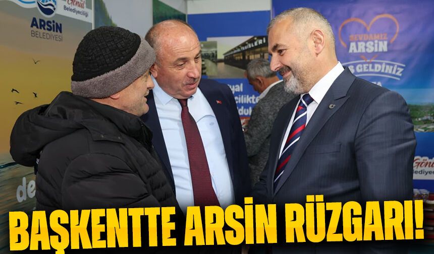 Başkentte Arsin Rüzgarı! Ziyaretçiler Standa Akın Etti