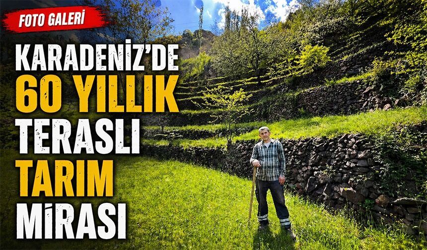 Karadeniz’de Teraslı Tarım Mirası 3. Kuşağa Ulaştı: 60 Yıllık Tarım Mirası