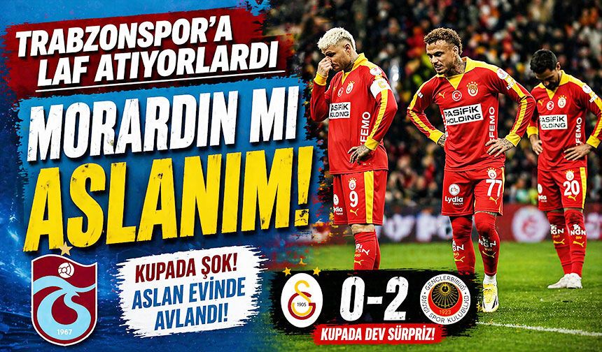 Türkiye Kupası çeyrek finalinde sürpriz bir sonuç yaşandı