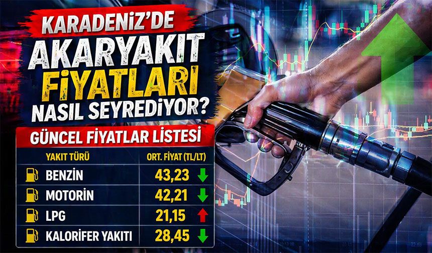 Trabzon’da Depo Doldurmak Zorlaştı: Karadeniz'de Akaryakıt Fiyatları Yükseliyor