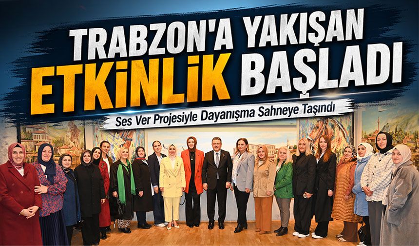 Trabzon’da başlayan Ses Ver projesi sanatla dayanışmayı büyütüyor