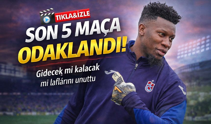 Trabzonspor'un Kiralık Yıldız Kalecisi Gidecek mi Kalacak mı Sözlerini Takmadı Son 5 Maça Odaklandı!