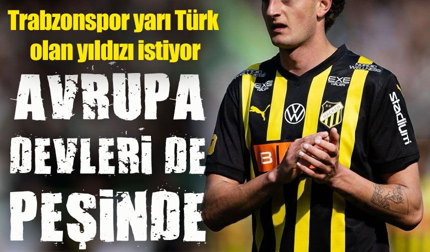 Trabzonspor'da Transfer Atağı Kızıştı, Yarı Yerli Oyuncu İçin Avrupa Devleri İle Yarışıyor..!