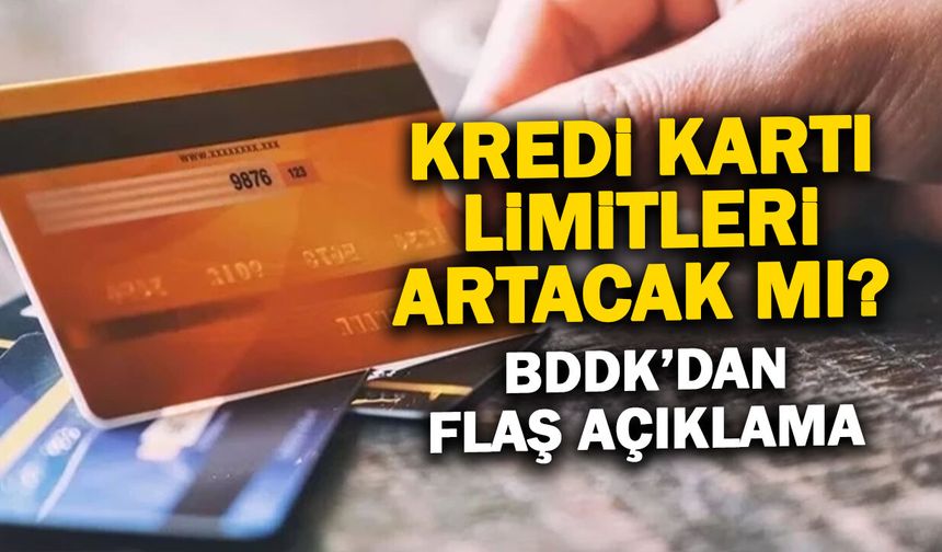 BDDK'dan Flaş Kredi Kartı Açıklaması: Limitler Ne Olacak?