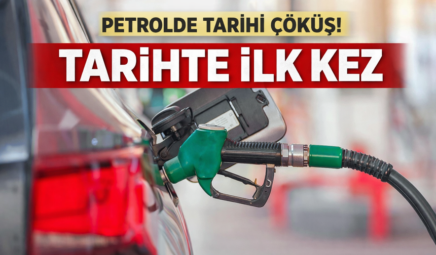 Petrolde tarihi çöküş! Arzda rekor düşüş