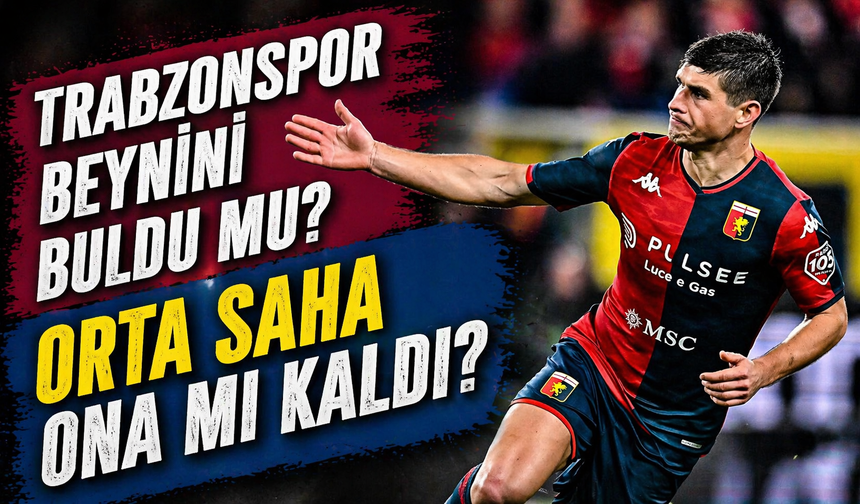 Trabzonspor, yeni sezon öncesi transferde erken davranarak orta sahaya önemli bir takviye yaptı