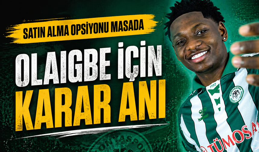 Trabzonspor’dan devre arasında Konyaspor’a transfer olan Kazeem Olaigbe için kritik süreç başladı