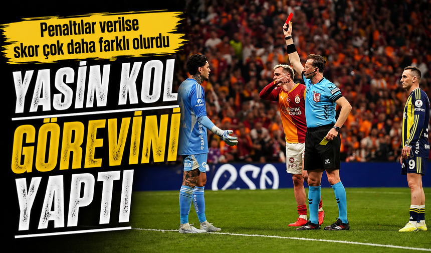 Derbi zaferine rağmen Yasin Kol eleştirildi. Galibiyet Var Ama Tartışma Bitmedi