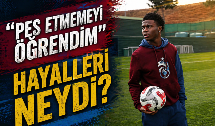 Trabzonspor’un Genç Yıldızı Christ Oulai, Hayallerini Anlattı