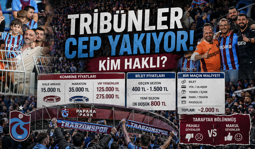 Tribünler Cep Yakıyor! Trabzonspor’da Kombine Krizi Büyüyor