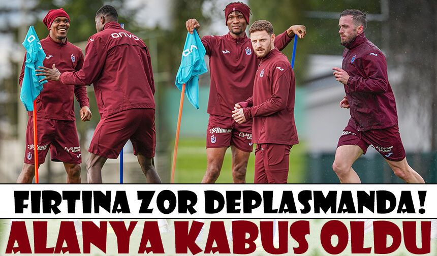 Fırtına Zor Deplasmanda! Trabzonspor Seriyi Bozup Rekora Koşuyor