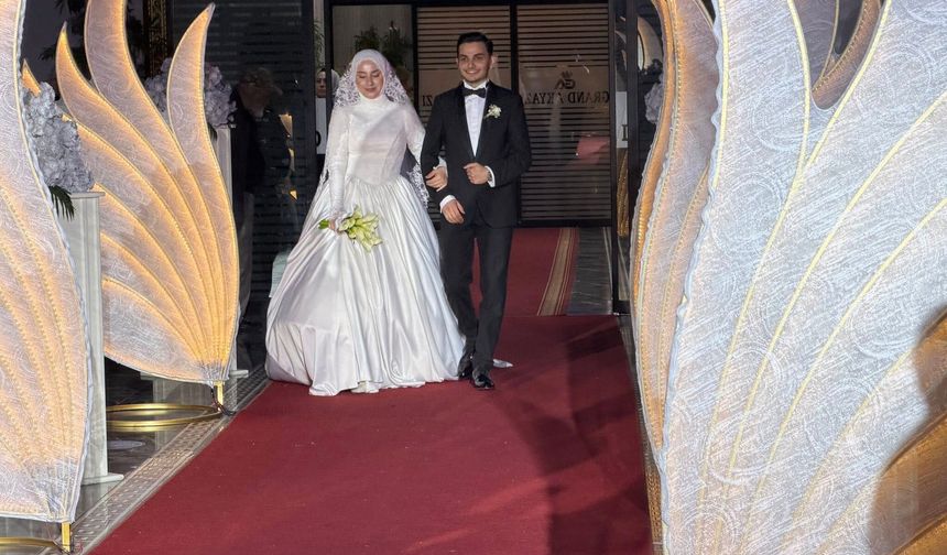 Trabzon’da Yılın Düğünü! İki Aile Tek Yürek Oldu