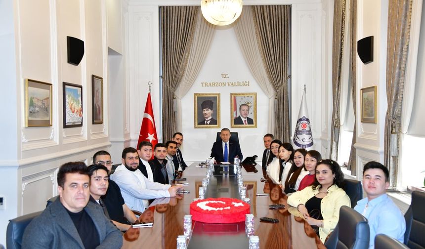 Turizm Haftası’nda Uluslararası Ziyaret: Trabzon’da Buluşma